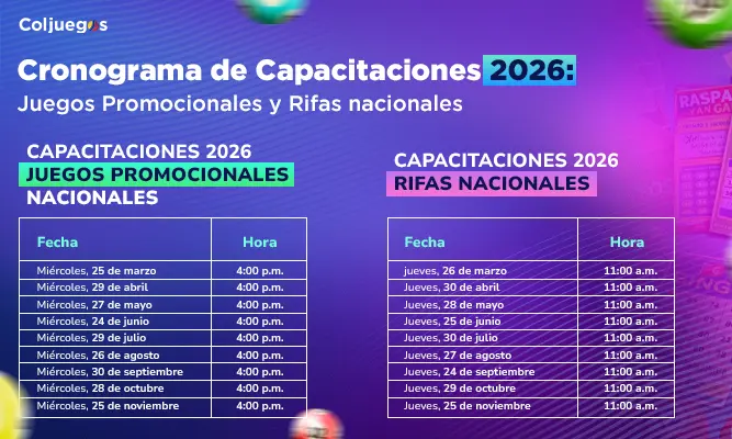 &iexcl;Ag&eacute;ndese en el 2026!